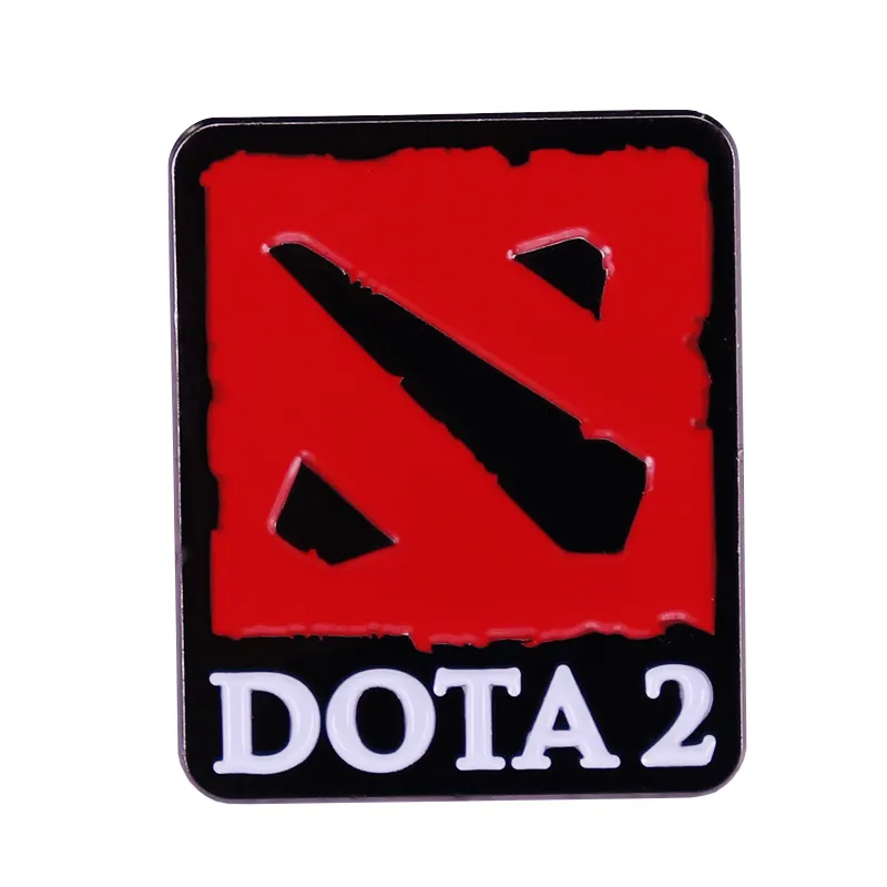 Dota 2 Pin Enamel game tempur bros pahlawan lencana perhiasan oracle