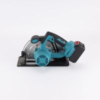 Scie circulaire électrique multifonctionnelle 21V de 7 pouces, machine à découper le bois haute puissance, scie circulaire sans balais portable pour le travail du bois