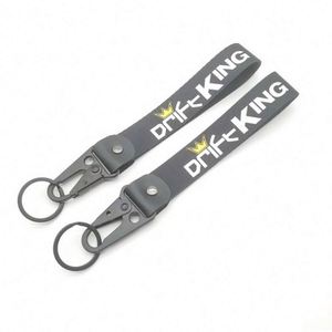 Porte-clés en métal personnalisé, lanières à thème paysage et anime avec crochet, pendentif anti-perte pour clés de voiture - Product Image 2