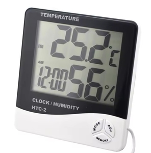 Nhà giữ OW-E2 Nhiệt kế ẩm kế đồng hồ kỹ thuật số LCD hiển thị điện tử Nhiệt độ độ ẩm mét - Product Image 2