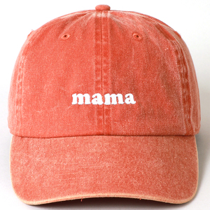कपास धोया गया परेशान विंटेज पिताजी हैट्स स्पोर्ट्स कैप मामा कढ़ाई कस्टम बेसबॉल कैप - Product Image 6