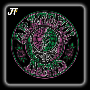 Tem nhãn đá pha lê tùy chỉnh bán buôn, dán nóng, trang trí quần áo bằng đá pha lê - Product Image 4