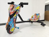 Trottinette Drift avec système Bluetooth à son clair, conception compacte, vitesse sécurisée pour le jeu, autonomie complète pour les sorties en extérieur