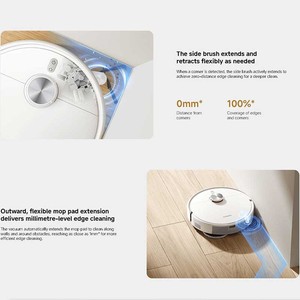 Aspiradora Robótica Xiaomi S40 Pro Blanca, Autopropulsada, con Batería, Navegación Láser LDS, 28 Pulgadas de Ruta de Limpieza - Product Image 5
