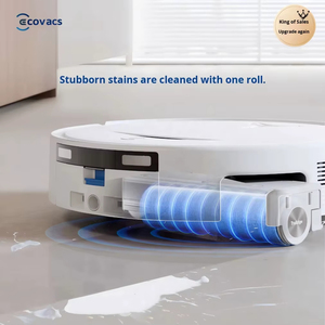 T80S Omni Robot Vacuum <b>Cleaner</b> Electric <b>Floor</b> Sweeping Mopping Machine Sonic <b>Mop</b> APP Voice Control 24800Pa Strong Suction Garage - Product Image 5
