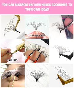 Groothandel Kasjmier Individuele Wimper Extensions Premium Mat Donker Zwart Private Label Volume Koreaanse Zijde Mink Wimper Extensions - Product Image 4