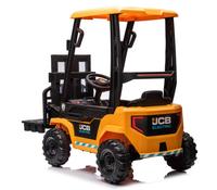 Chariot élévateur électrique pour enfants sous licence JBC, jouet de construction, alimenté par batterie 12V avec télécommande 2.4G