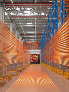 Chauffage au kérosène électrique sans fumée carré, infrarouge lointain, pour intérieur et extérieur, vente en gros en Chine, chauffage au diesel industriel - Product Image 4