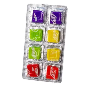 HY Toys30 package 8090 post-childhood candy snacks color mixed fruit flavored squares assorted gummy whole