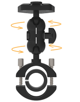 Soporte de teléfono móvil para motocicleta, soporte universal para móvil, soporte magnético para teléfono para bicicleta, plástico ajustable