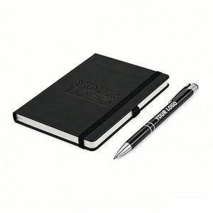 Wholesale Promotional Custom A5 Pu Leather Hardcover Personalized Notebook - Product Image 1