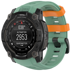 สายนาฬิกาอัจฉริยะ Upro Premium สำหรับ Garmin Instinct 3 ขนาด 45 มม. สายรัดข้อมือซิลิโคนสำหรับนาฬิกาสปอร์ตอัจฉริยะ - Product Image 3