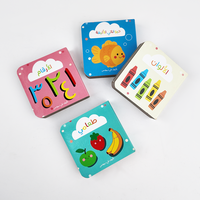 Cartes flash de mots fréquents à motifs variés pour enfants