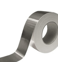 Ruban adhésif en aluminium avec adhésif acrylique pour la protection des pipelines industriels, résistant aux hautes températures