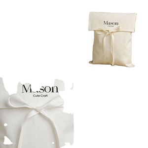 Cotton Flap Envelope <b>Fabric</b> Packaging Clothing, Footwear and Headwear Dust Cover Everyday Storage Bag - Product Image 3