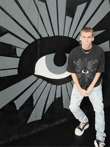 Maglia personalizzata serigrafia 3D con stampa a sbuffo Jersey in cotone con collo spesso pesante e corte da uomo - Product Image 6