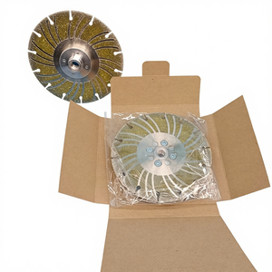 Meuleuse d'angle 115/<span class=keywords><strong>125</strong></span>/150MM M14, <span class=keywords><strong>disque</strong></span> de meulage et de polissage amovible à lame diamantée pour pierre, marbre, granit, <span class=keywords><strong>carrelage</strong></span> - Product Image 6