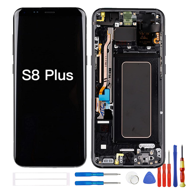 RTS S8+ OLED Mobile Phone Lcds Screen for Samsung Galaxy S8+ S8Plus Touch Lcd Screen Replacement Pantalla Mobile Accessories