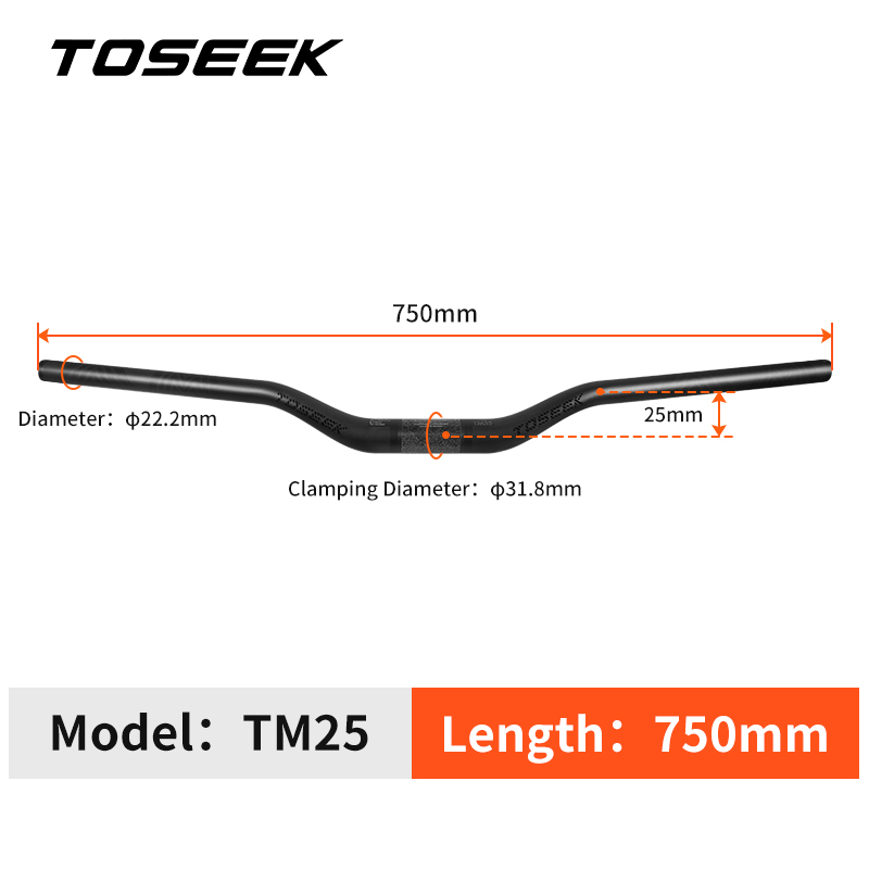 TM25-750mm Noir