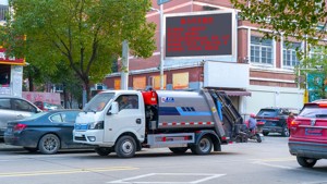 รถบรรทุกขยะไฟฟ้าจีน 5 คิว รถบรรทุกขยะอัดแบบอัดแน่นสำหรับขาย - Product Image 6