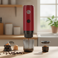 Machine à café portable USB personnalisable avec logo, mini machine à expresso OEM pour voiture, bureau et voyage