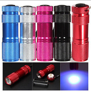 2025 Mini Portable Ultra Violet Lumière Lampe 9 LED Lampe de Poche pour Mouche Attachant Buzzer Bug <span class=keywords><strong>Nymphe</strong></span> UV Colle Durcissement Pêche Mouches Faire - Product Image 5