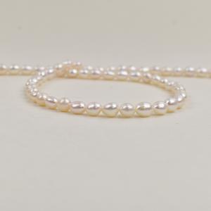 5-6mm Strong Light Full Natural <b>Pearl</b> Baroque Small Stone Shaped Handmade DIY Jewelry Accessories <b>Loose</b> <b>Pearls</b> - Product Image 3