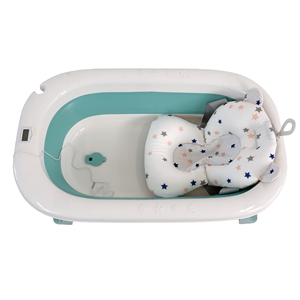 Ensemble <span class=keywords><strong>de</strong></span> bain pour nouveau-né en polypropylène sûr avec affichage <span class=keywords><strong>de</strong></span> température pour un rangement compact et la commodité du bébé - Product Image 4