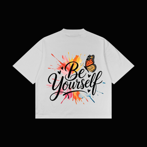 Design Personalizzato all'Ingrosso 'Be Yourself' Stampa su Pellicola DTF Impermeabile Trasferimento a Caldo per Magliette - Product Image 2