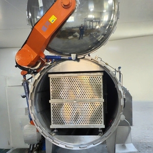 Equipo de esterilización para conservas de pescado, esterilizador industrial de alimentos a vapor, máquina de retorta para conservas de carne, pescado, <span class=keywords><strong>sardinas</strong></span> - Product Image 5