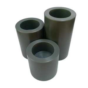 Aangepaste Gesimuleerde Pu Rubberen Pilaar Kaars Draagbare Vervanging Theelichthouder Met Aangepaste Oppervlaktestructuur - Product Image 3