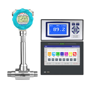 Hoge Kwaliteit Liquid Crystal Display <span class=keywords><strong>Flowmeter</strong></span> Stoom Vloeibare Stikstof Meting Vortex Flow Sensor - Product Image 5