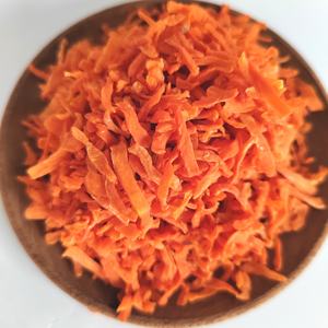 Strisce di Carota Disidratate Biologiche Nutrienti e Salutari, Certificato ISO9001 HACCP, Alimenti Istantanei per Condimenti, Salse e Cottura - Product Image 2