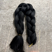 Extensions de tresses au crochet 230g African Darling Jumbo Braid en fibre haute température, légères, durables et ignifuges