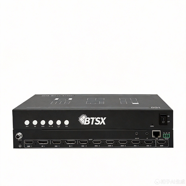 4K60 HDMI Video Wall Controller 2x2 8 Input Multiviewer Video Processor with Web RS232 Control