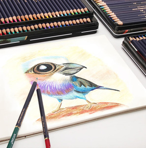 Crayons aquarellables Bview Art <span class=keywords><strong>de</strong></span> qualité professionnelle, 72 couleurs différentes, pour la coloration - Product Image 6