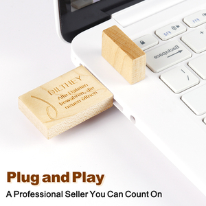 Ổ Đĩa Di Động Coffret Usb Và Bois Avec Biểu Tượng Tùy Chỉnh Ổ USB Flash Bằng Gỗ - Product Image 5