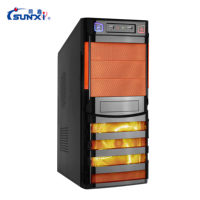 Precios de cajas de juegos de PC computadoras de escritorio con enfriador de agua de computadora caja de PC de juegos maestra