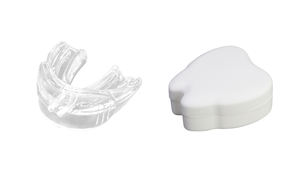 واقي فم بلاستيكي مخصص للنوم الجيد ومكافحة الشخير، شفاف ومعتمد من CE، ناعم وقابل للتعديل - Product Image 3