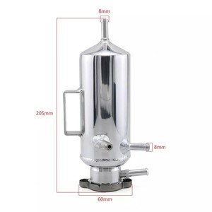 Réservoir d'expansion universel en aluminium pour liquide de refroidissement, anti-ébullition et anti-mousse, pour modification automobile - Product Image 4