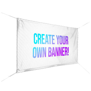 جودة عالية مخصصة PVC ديكور حفلة عيد ميلاد لافتة ترويجية للمناسبات - Product Image 3