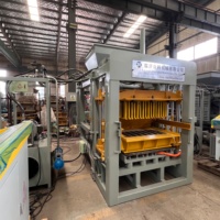Máquina para Fabricar Bloques de Hormigón QT4-15 para la Producción de Ladrillos Huecos