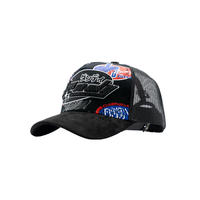 Casquette de baseball vintage en daim Original Fashion Dandy Eleventh Midnight Club pour homme - Casquettes d'extérieur Dandy Hast-Son