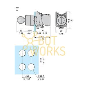 Schneider Electric XB4BG21EX - Neuf - Product Image 1