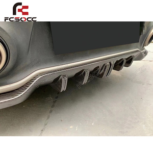High Quality Carbon Fiber Rear Bumper <strong>Diffuser</strong> Spoiler Body Kits for Porsche 911 992 2019+ CF Bumper <strong>Protector</strong> and Upgrade - Product Image 6
