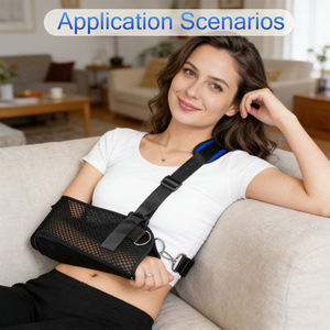 Universell verstellbare Armschlinge: Immobilisierungs- und Abduktionsgurt für medizinische Unterstützung bei Rotatorenmanschettenverletzungen, Handgelenksfrakturen, Schlaganfall und Nackenverletzungen - Product Image 3