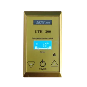 蒸汽室恒温器易于使用的多个可调水平温度控制器