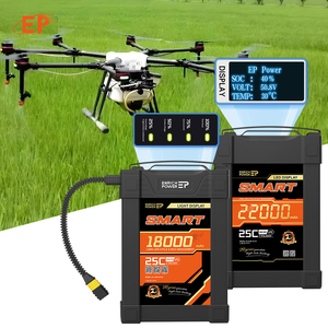 EP 30ah Intelligent Digitaal Display Smart Lipo Batterijpakket <span class=keywords><strong>3</strong></span>.7v Oplaadbare Lithium Polymeer Batterijpakket 28ah 12s Met AS150U - Product Image 2