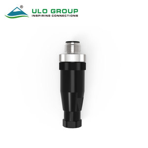 Conector de Plástico M12 de 4 Pines y 3 Pines, Conector Circular Moldeado Personalizado, Cable M8 Impermeable IP67 - Product Image 2