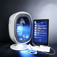 Analyseur numérique 9 spectres avec garantie de 2 ans, machine d'analyse du visage et du corps, analyseur de peau WiFi pour salons de beauté